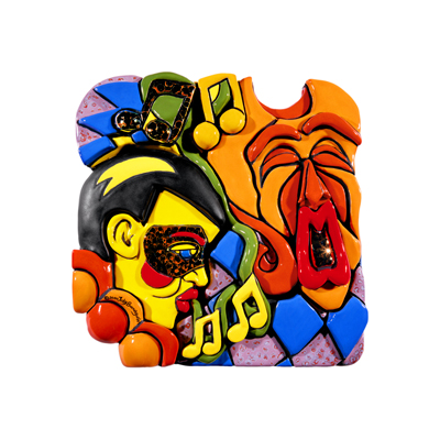 14. Theater Mask - Male Tragedy